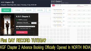 KGF Chapter 2 Advance Booking Officially Opened In North India,It Will Surely Break Records On Day 1