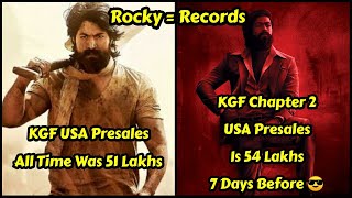 KGF Chapter 2 Breaks KGF Chapter 1 USA Presales ALL Time Record 7 Days Before The Release