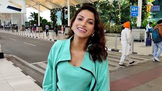 Nayanna Muke Spotted At Mumbai Airport Leaving For Jaipur