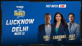 Indian T20 League, Match 15, Lucknow vs Delhi - Post-Match Live Show 'Not Just Cricket'
