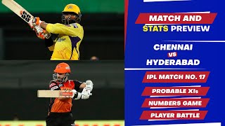 Chennai Super Kings vs Sunrisers Hyderabad - 17th Match of IPL 2022, Predicted XIs & Stats Preview