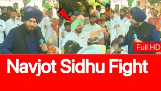 Navjot Singh Fight with barinder dhillon Full video || TV24 ||