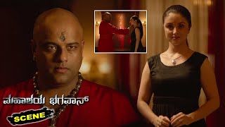Mahashay Bhagavan Kannada Movie Scenes | Murali Gopy Tries to Finish Paris Laxmi