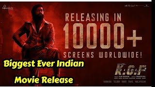 KGF Chapter 2 Is Releasing In 10000 Screens Worldwide Which Is Itself A Record In India