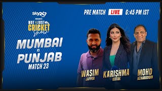 Indian T20 League, Match 23, Mumbai vs Punjab - Pre-Match Live Show 'Not Just Cricket'