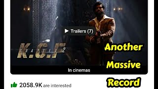 KGF Chapter 2 Becomes First Kannada Film To Cross 2 Million Plus Interest On Bookmyshow