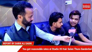 You get reasonable rates at Studio 20 Hair Salon Thuru Ganderbal.