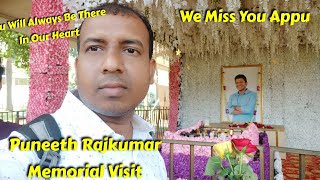 Dr Puneeth Rajkumar Memorial Visit At Bengaluru,Karnataka By Bollywood Crazies Surya,We MissYou Appu