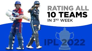IPL 2022: Team Ratings From The Third Week of Action
