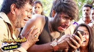 Asura Vamsam Tamil Movie Scenes | Sundeep Kishan Breaks Down Emotionally for Mother Tulasi