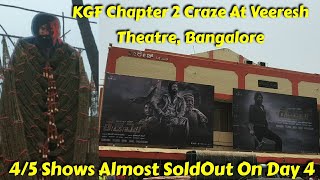 KGF Chapter 2 Craze On Day 4 At Veeresh Theatre, All 4 Shows Almost SoldOut On Day 4