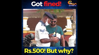 This guy was fined Rs.500 by traffic but do you agree to what he is saying ?