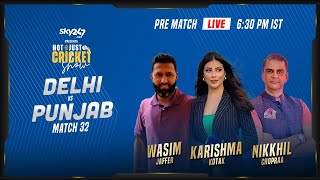 Indian T20 League, Match 32, Delhi vs Punjab - Pre-Match Live Show 'Not Just Cricket'