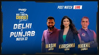 Indian T20 League, Match 32, Delhi vs Punjab - Post-Match Live Show 'Not Just Cricket'