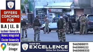 Two  Millitants one Soldier Killed, and  Four injured in Sunjawan Jammu encounter