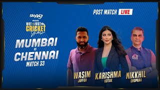 Indian T20 League, Match 33, Mumbai vs Chennai - Post-Match Live Show 'Not Just Cricket'