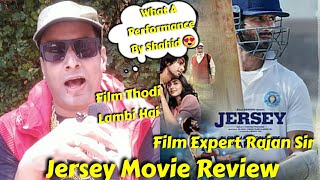 Jersey Movie Review By Film Critic Rajan Sir