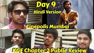 KGF Chapter 2 Public Review Day 9 At Cinepolis Theatre In Mumbai