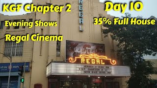 KGF Chapter 2 Movie Is 35 Percent Full House On Day 10 Evening Show At Regal Cinemas, Colaba, Mumbai