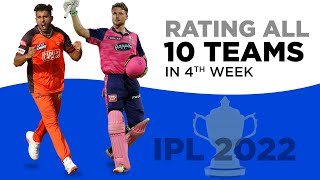 IPL 2022: Team Ratings From The Fourth Week of Action