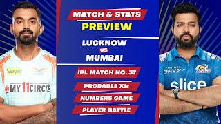 Lucknow Super Giants vs Mumbai Indians - 37th Match of IPL 2022, Predicted XIs & Stats Preview