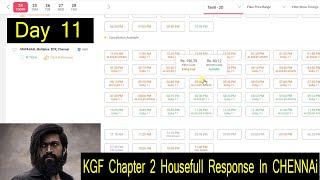 KGF Chapter 2 Housefull Response In CHENNAI On Day 11, Best Ever Response In INDIA