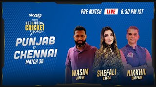 Indian T20 League, Match 38, Punjab vs Chennai - Pre-Match Live Show 'Not Just Cricket'