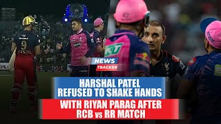 Harshal Patel refused to shake hands with Riyan Parag following RCB vs RR match & more cricket news