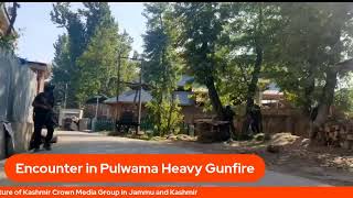 Encounter Starts In Pulwama's Mitrigam Village*