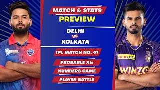 Delhi Capitals vs Kolkata Knight Riders - 41st Match of IPL 2022, Predicted XIs & Stats Preview