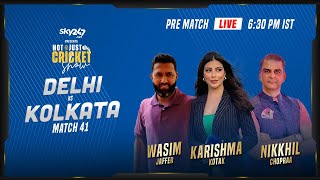 Indian T20 League, Match 41, Delhi vs Kolkata - Pre-Match Live Show 'Not Just Cricket'