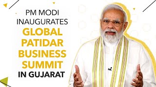 PM Modi inaugurates Global Patidar Business Summit in Gujarat | PMO