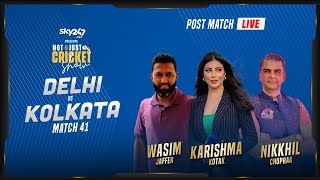 Indian T20 League, Match 41, Delhi vs Kolkata - Post-Match Live Show 'Not Just Cricket'