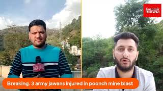 Breaking.3 army jawans injured in poonch mine blast