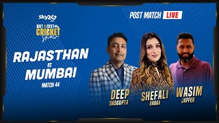 Indian T20 League, Match 44, Rajasthan vs Mumbai- Post-Match Live Show 'Not Just Cricket'