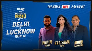 Indian T20 League, Match 45, Delhi vs Lucknow - Pre-Match Live Show 'Not Just Cricket'