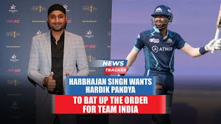 Harbhajan Singh wants Hardik Pandya to bat up the order for Team India and more cricket news