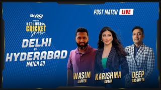 Indian T20 League, Match 50, Delhi vs Hyderabad - Post-Match Live Show 'Not Just Cricket'