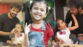???? Vriddhi Vishal பாப்பா Birthday-க்கு Surprise கொடுத்த Actor Jai  | Vriddhi Vishal & Jai Cute Video