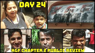 KGF Chapter 2 Public Review Day 24 For Evening Show At Gaiety Galaxy Theatre In Mumbai