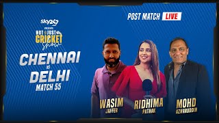 Indian T20 League, Match 55, Chennai vs Delhi- Post-Match Live Show 'Not Just Cricket'