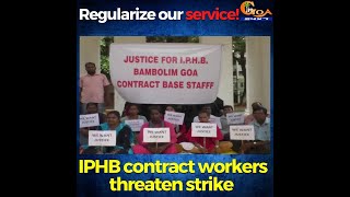 IPHB contract workers threaten strike if their services are not regularized immediately