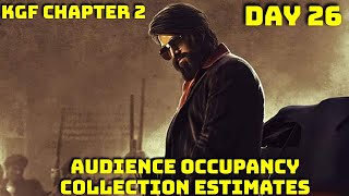 KGF Chapter 2 Movie Audience Occupancy And Collection Estimates Day 26