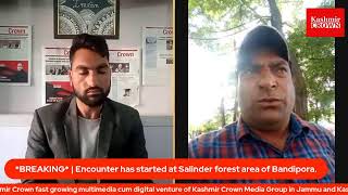 *BREAKING* | Encounter has started at Salinder forest area of Bandipora.