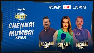 Indian T20 League, Match 59, Chennai vs Mumbai- Pre-Match Live Show 'Not Just Cricket'
