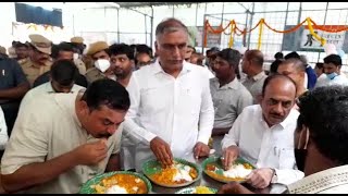 Raja Singh Mahmood Ali Aur Harish Rao Ne Ek Saat Khaya 5 Rupees Meal | Osmania Hospital | SACH NEWS