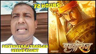 Prithviraj Trailer Views Count In 72 Hours, Akshay Kumar Trailer Still Trending On No. 1 Position