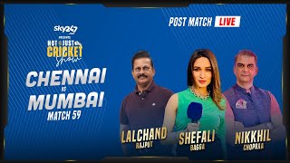 Indian T20 League, Match 59, Chennai vs Mumbai- Post-Match Live Show 'Not Just Cricket'