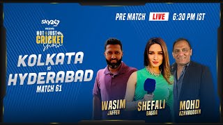 Indian T20 League, Match 61, Kolkata vs Hyderabad- Pre-Match Live Show 'Not Just Cricket'