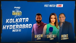 Indian T20 League, Match 61, Kolkata vs Hyderabad- Post-Match Live Show 'Not Just Cricket'